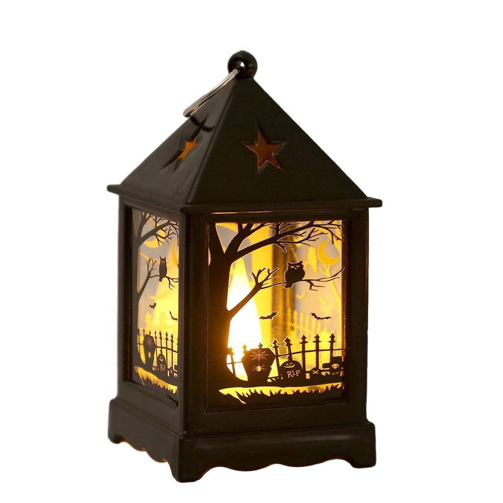 Creative Led Pumpkin Night Light For Halloween Decoration European Style Plastic Lamp For Kids Nursery And Festivals