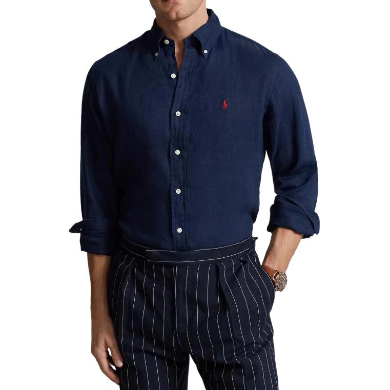 Polo Ralph Lauren Logo Embroidered Shirt 710794141-002