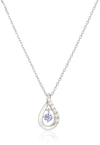 Canal 4℃ Silberkette mit Dezember-Geburtsstein, 151824221012