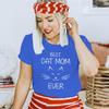 Best Cat Mom Ever Shirt Fun Mama Life Tshirts Cartoon Animal Cat Tees Women Short Sleeve Retro Mothers Day Gifts Tshirts Tops