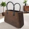 Modern Vintage Wooden Storage Basket for Plants Home Decor Cross Border