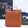Korean Creative European And American Simple Cat Iron Handbag Three-piece Set Soft Pu Material