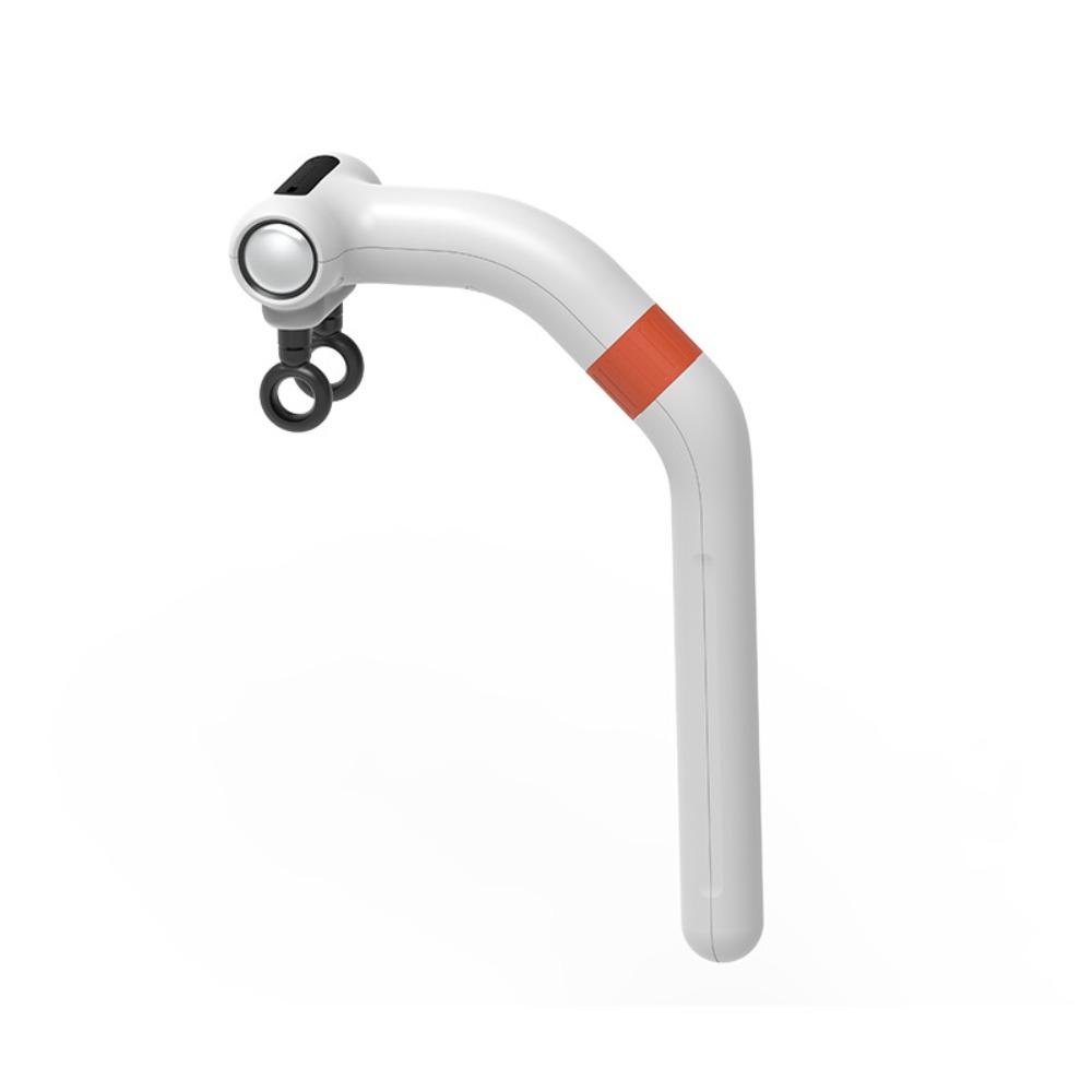 with Extension Handle Detachable Massager 6 Interchangeable Heads Dual-Head Deep Tissue Percussion Back Massager белый