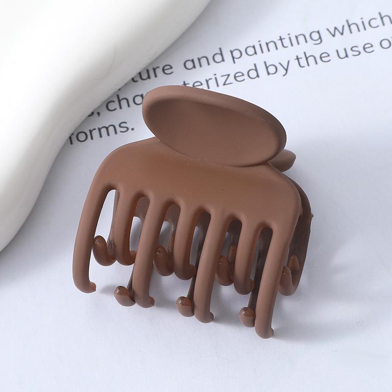 Korean Style Frosted Hair Clips for Women: Versatile Hair Accessories for High Ponytails and Elegant Updos