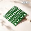 100Pcs Disposable Hamburger Paper Cake Wrapping Paper Oil-Resistant Coated Food Wax Paper Sandwich Wrapping Papers
