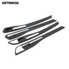 For Kia Seltos -  2024 2025 Carbon Fiber Interior Door Handle Bowl Panel Trim Strip Sticker Accessories Car Styling