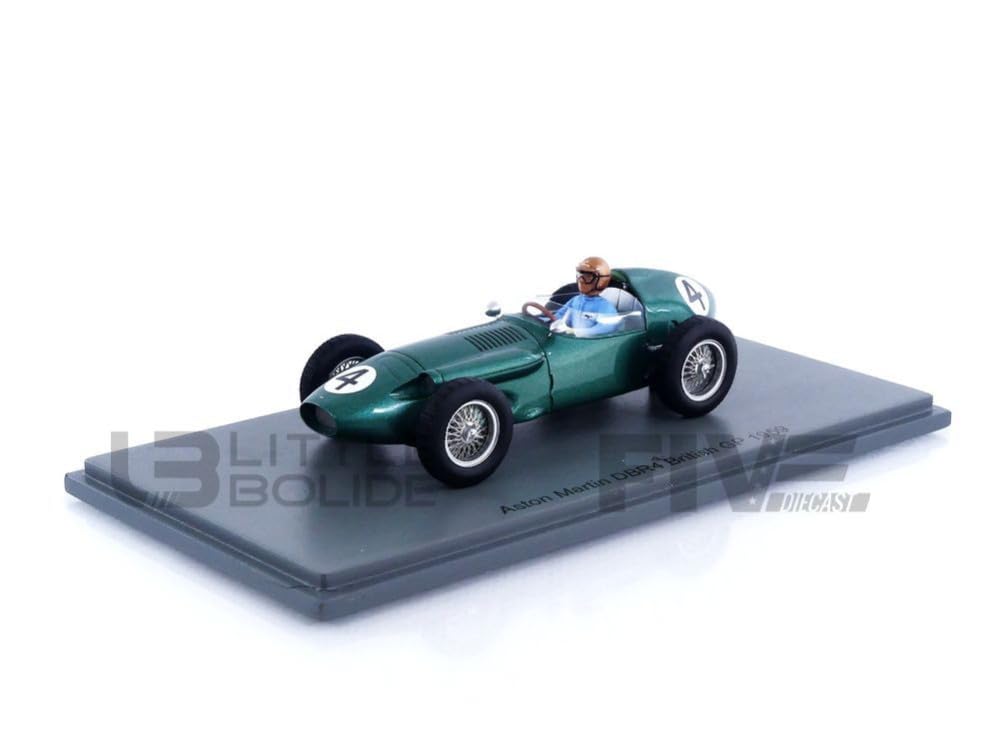 Spark Aston Martin DBR4 1959 F1 British GP Shelby 1/43 #4 C.