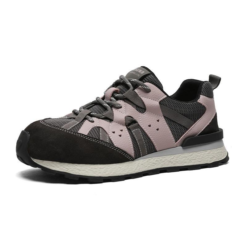 Platform Women's Autumn New Fashion Color Matching Versatile Leather Breathable Sneakers