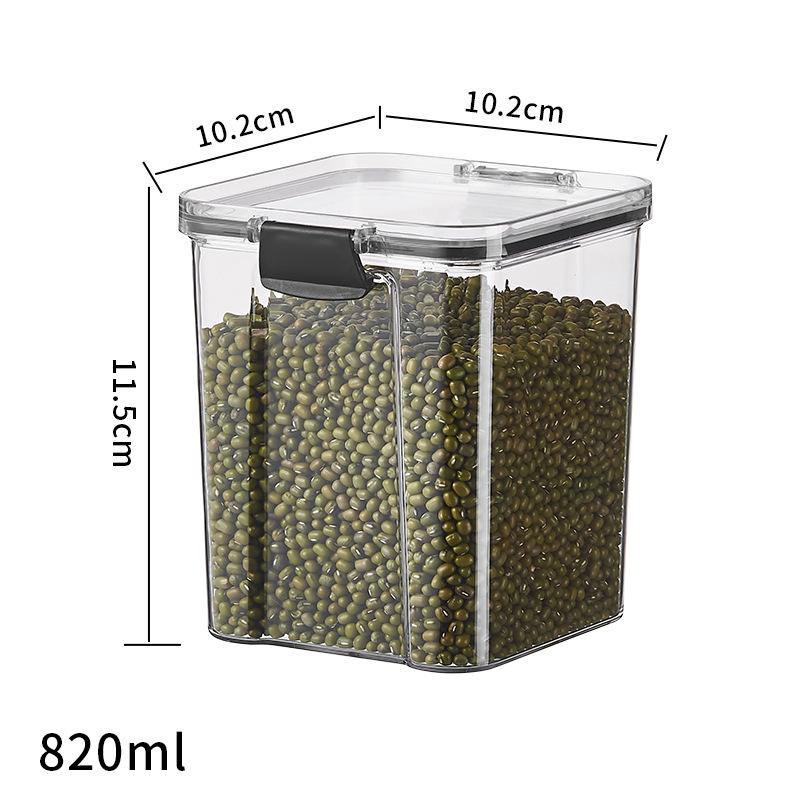 Transparent Food-Grade Plastic Storage Jar for Soups