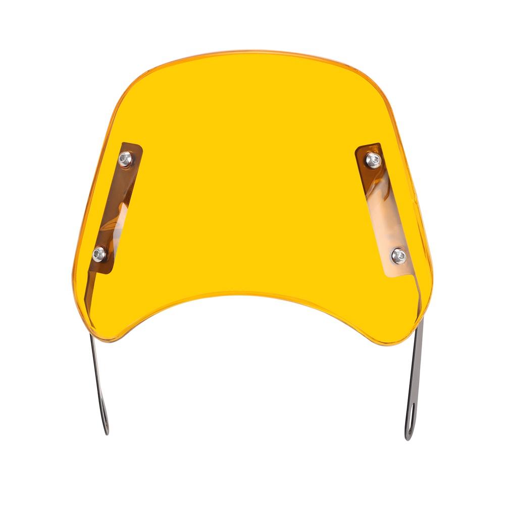 8 Styles 6.5"-9.45" Motorcycle Headlight Windshield Wind Deflector Windscreen Universal for Harley Honda Yamaha Kawasaki Suzuki