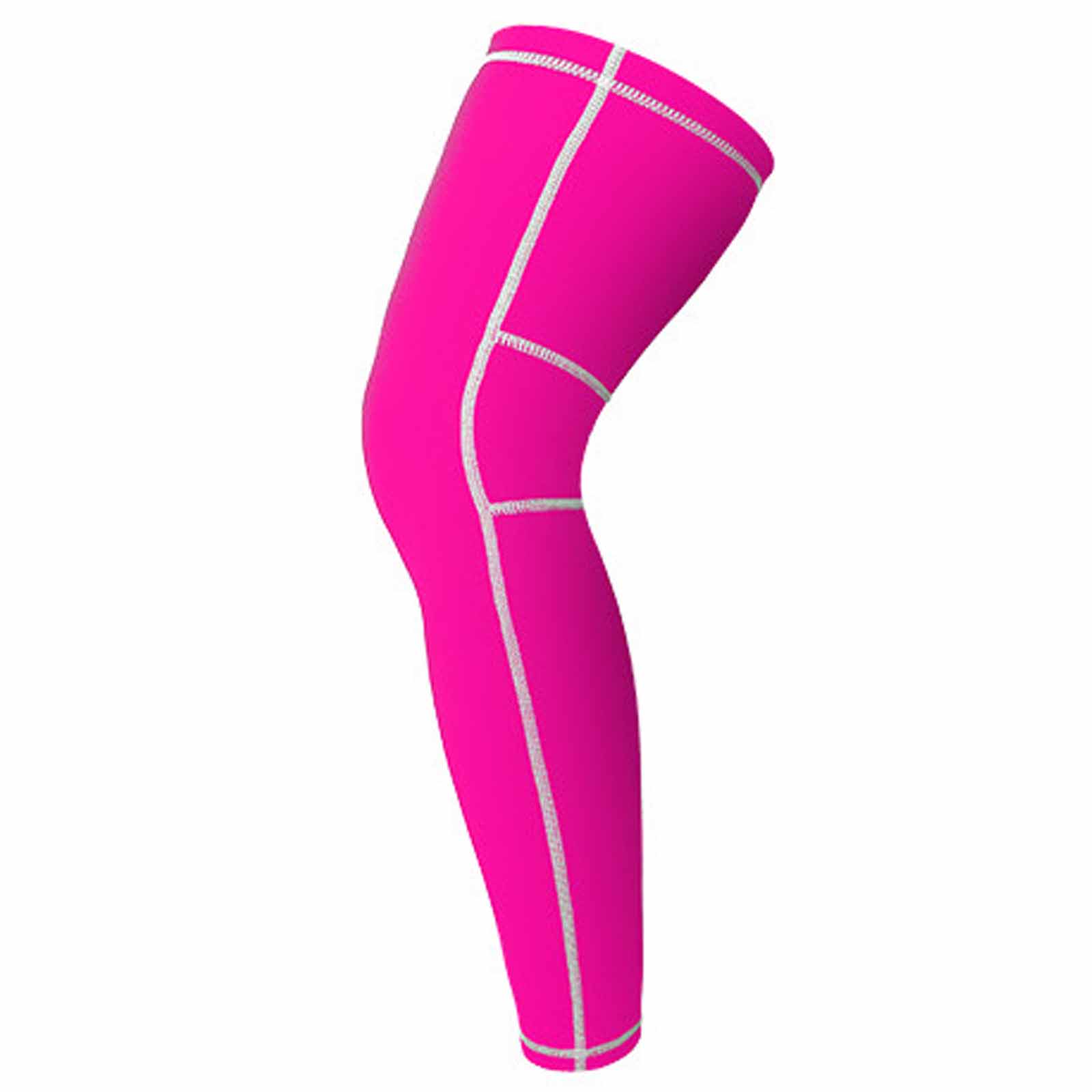 

Silicone Protective Basketball Knee Pads - Extended Breathable Thigh-Calf Pants for Outdoor Badminton Cycling Running L