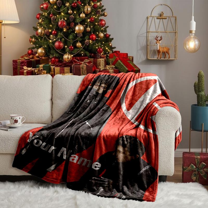 Custom Name Twenty One Pilots Music Evolution Blanket Bedding Blanket for Women Men, Soft Throw Blankets for Couch,Bed, picnic, Christmas gifts