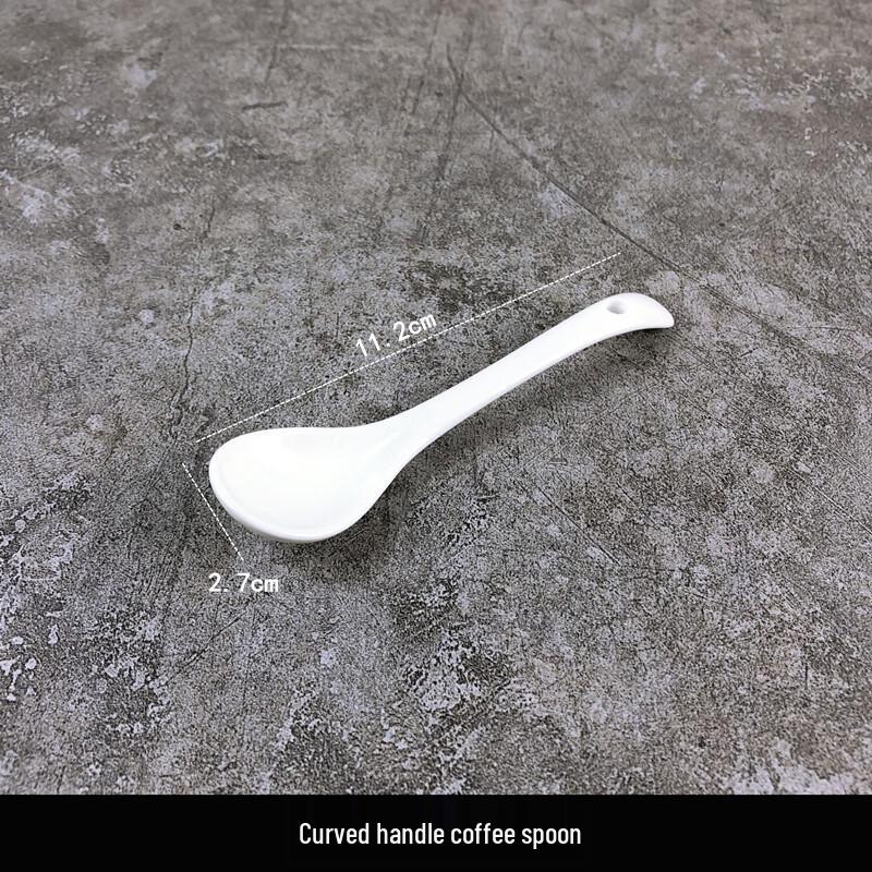 Ceramic Coffee Spoons (10-Pack)