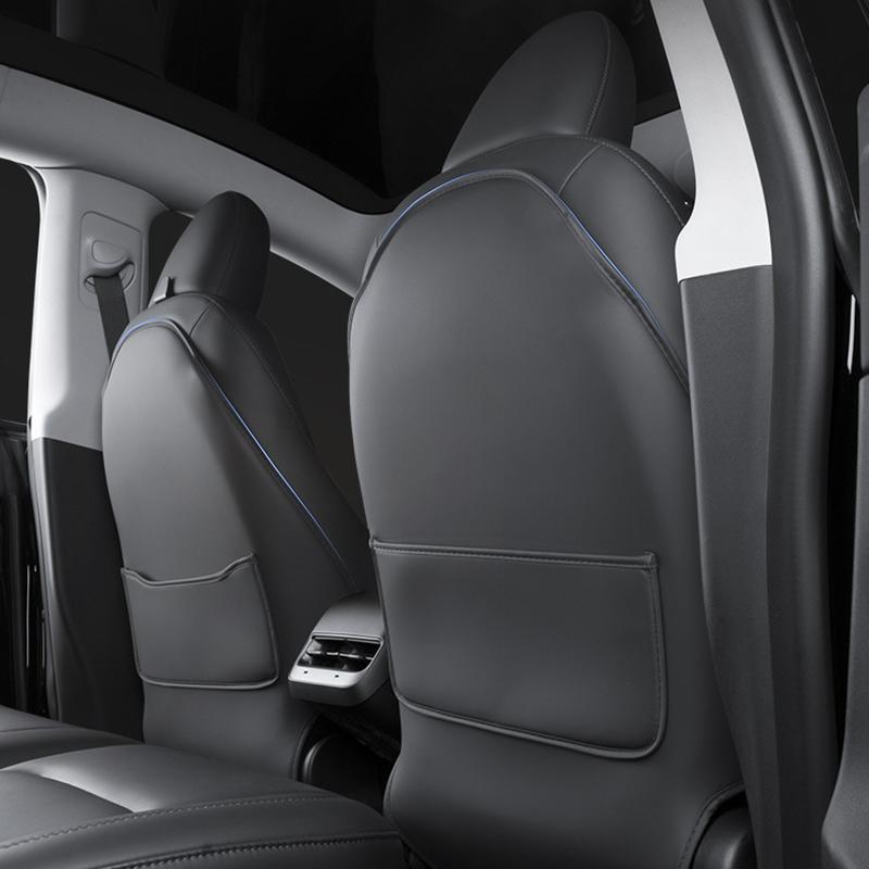 For Tesla Model 3 Model Y Front Seat Child Anti-kick Pads Car Seat All Inclusive Anti Dirt Cover Child Anti Dirty Car Accessorie