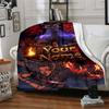 1pc baldurs gate Blanket with Custom Name, Gift, for Men and Women, Soft Blanket, Good for Sofa Bed Couch Travel, Lightweight Flannel Blanket