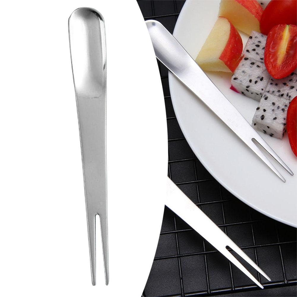 Dessert Fruit Fork Cake Fork Spoon Fruit Cake Fork Spoon Multifunction