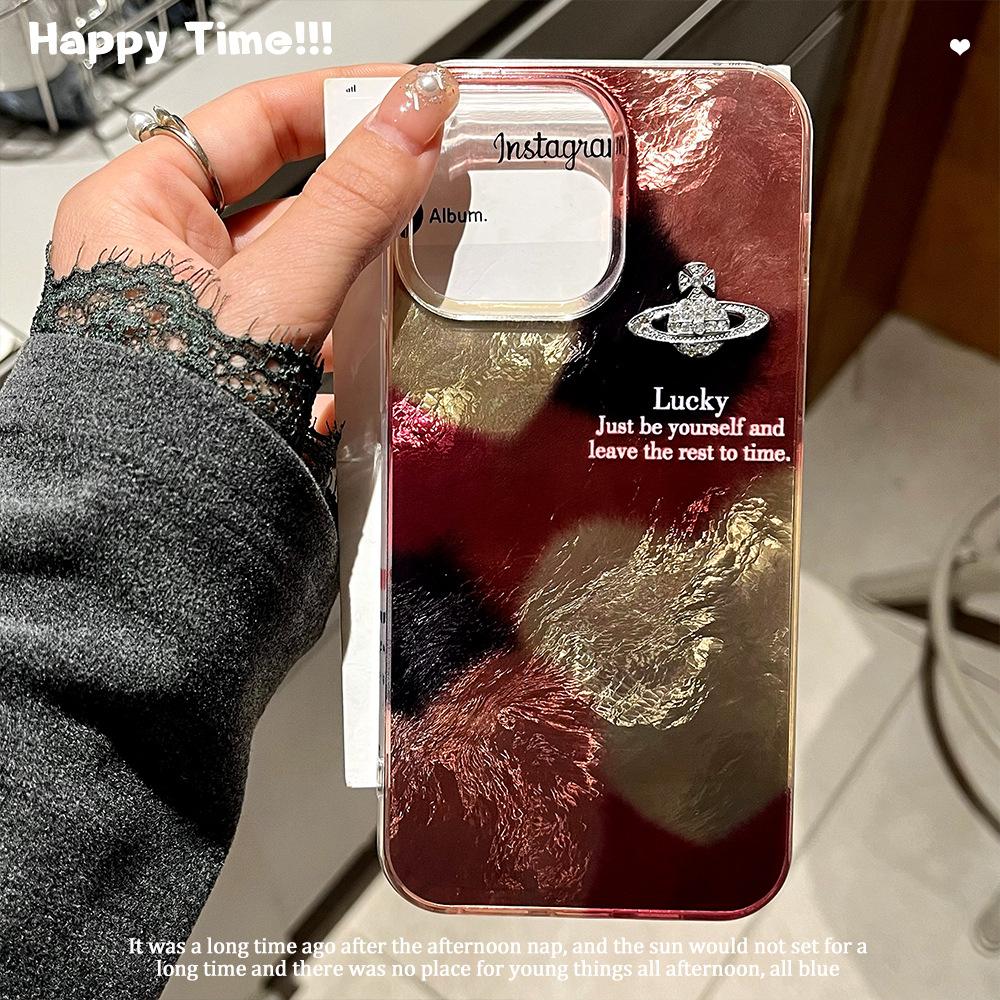 

Новый креативный чехол для мобильного телефона с блестками в виде планет, подходит для Apple 16promax Vortex IPhone 15, защитный чехол Ins Apple 12