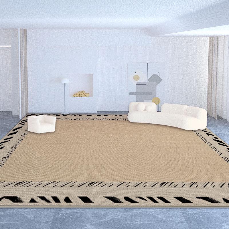 Französischer Cremeteppich, Wohnzimmersofa, Couchtisch, Retro-Modernes Zuhause, Schlafzimmer Kleines Rotes Buch, Bettdecke.