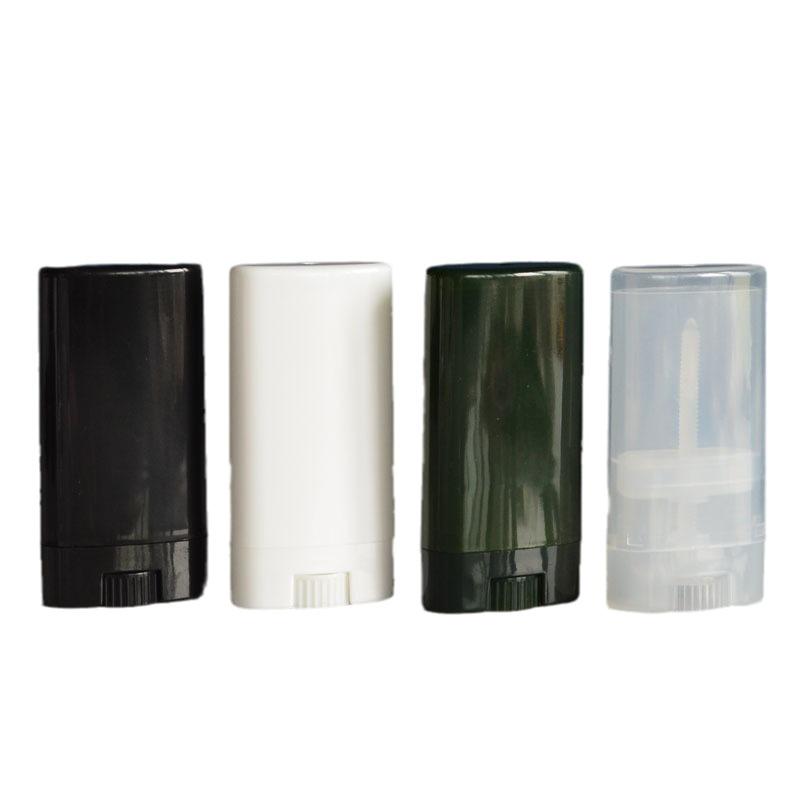15g Lip Balm Tube - Oval PP Lipstick Wax Tube for DIY Lip Care