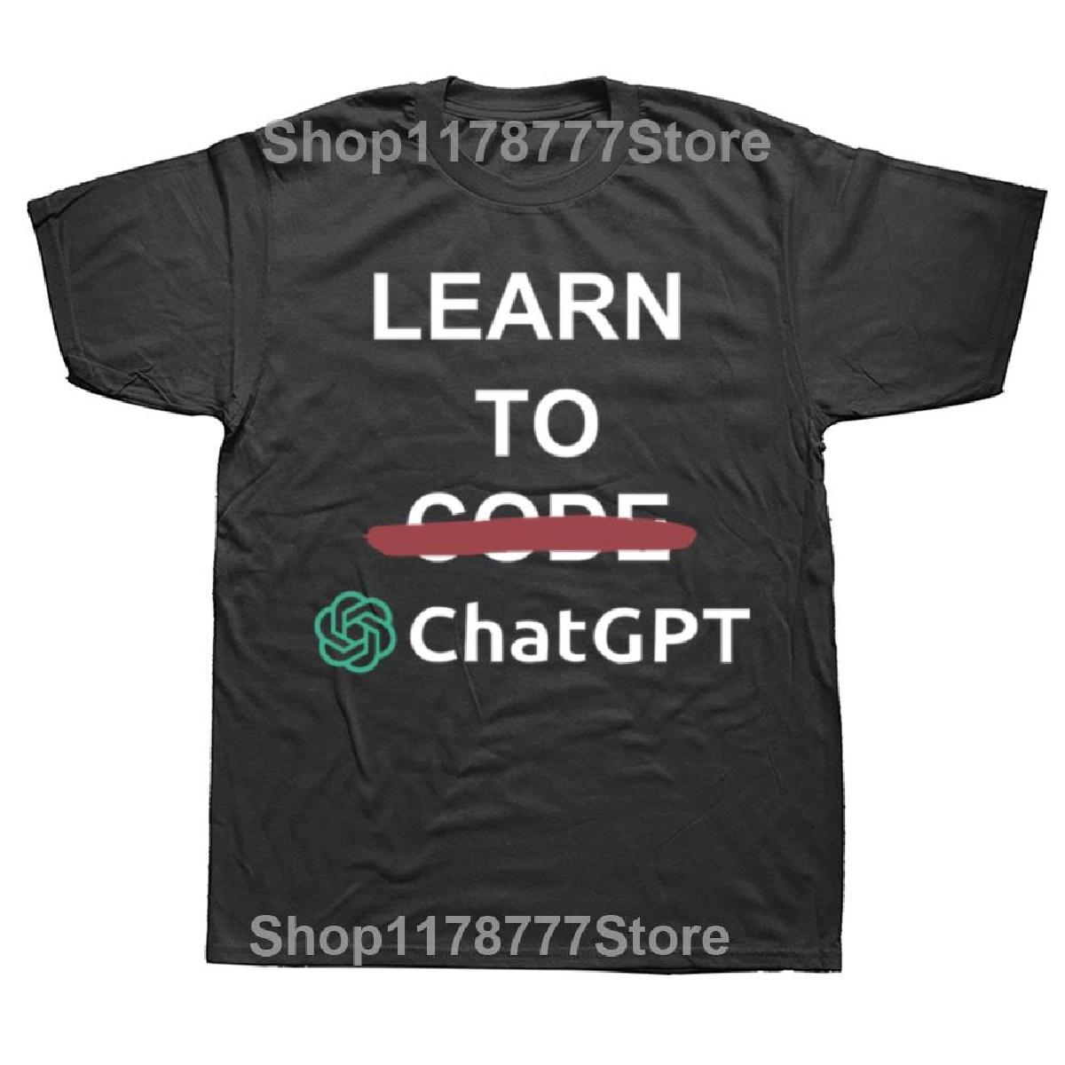 

ChatGPT University Code Chat GPT Developer Programmer Coder Художественное произведение Креативная графика Унисекс-топы Think Less Letters Футболки S
