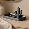 Artistic Jewelry Display 3D Printed Cactus Tray, Ring Dish, Entryway Table Trays, Decorative Trinket Holder Organizer Tray for Rings Necklaces
