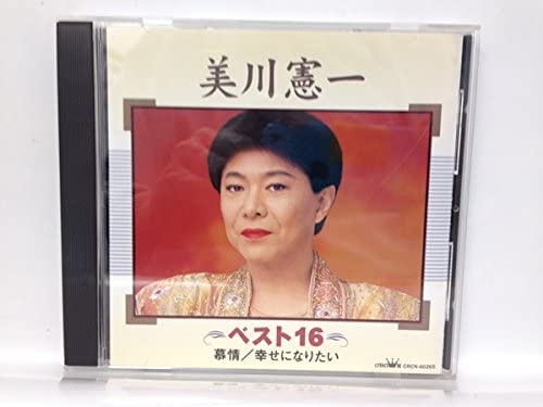 

CD KENICHI MIKAWA - Best 16 CRCN40265 Japan Japanese Enka Used