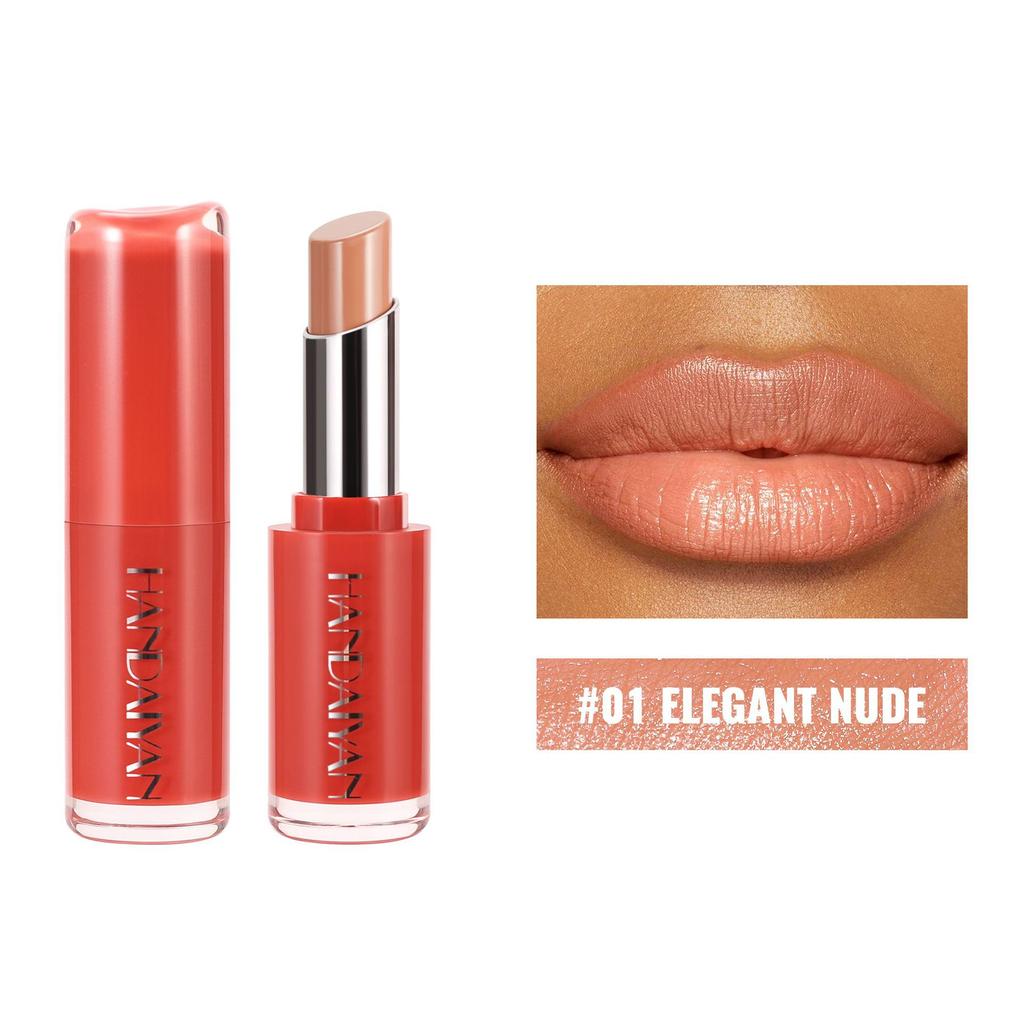 Waterproof Velvet Lipstick Moisturizing Red Brown Pink Lipsticks Hydrating Rose Purple Lip Tint Nature Nude Lips Makeup Cosmetic