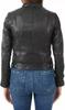 Stylish Black Women's Genuine Designer Lambskin Leather Jacket Handmade Casual Biker