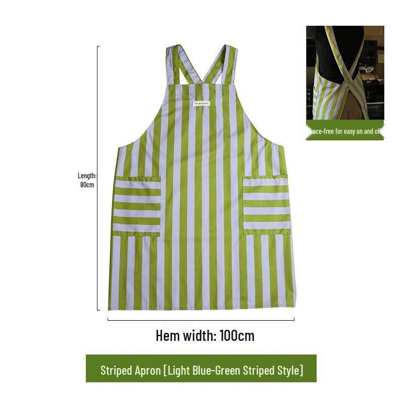 Women s High-End Autumn/Winter Tie-Free Apron: Stylish & Protective Against Water/Oil for Cooking