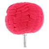 Ball Car Sponge Polishing Pad for Automotive Tire Hub Care (Red)