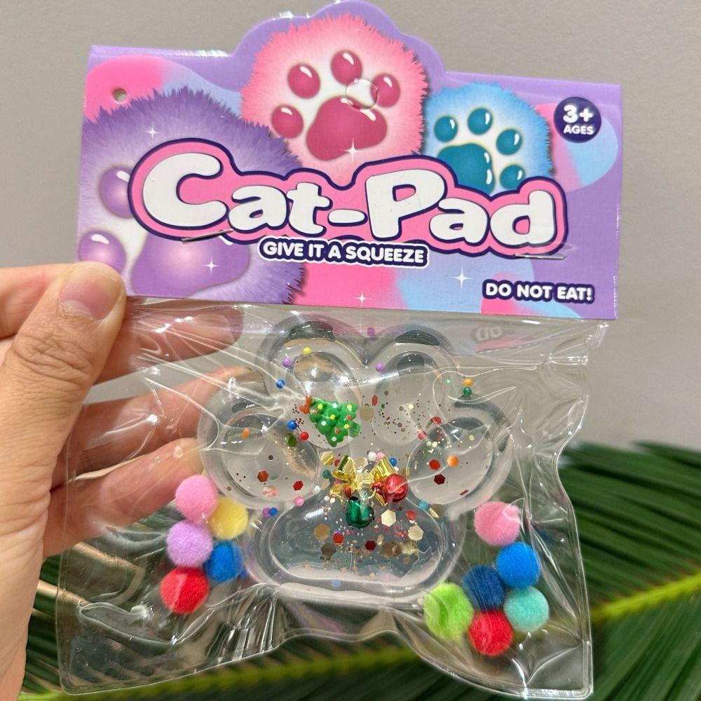 Slow Rebound Cartoon Cat Claw Toy Kneading Cat Paw Pinch Toy  Kids Tricky Doll