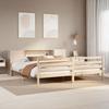 VidaXL Bunk Bed Without Mattress 200x200 Cm Solid Pine Wood 3321860