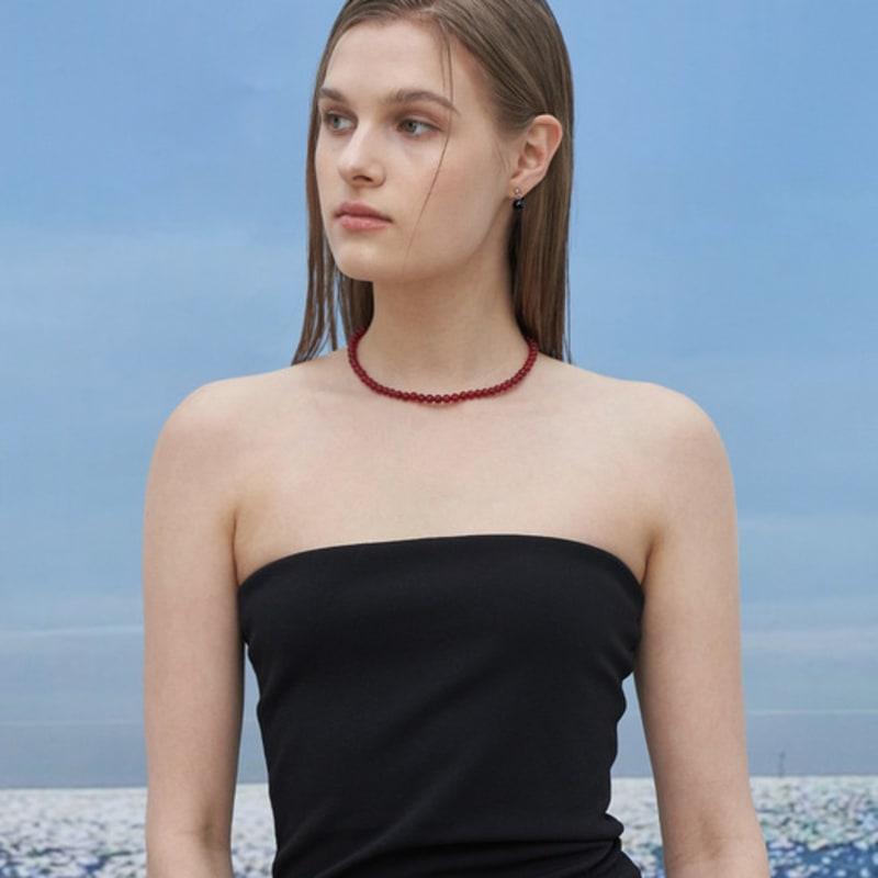 Cotoit Onyx Earrings Black_Silver925