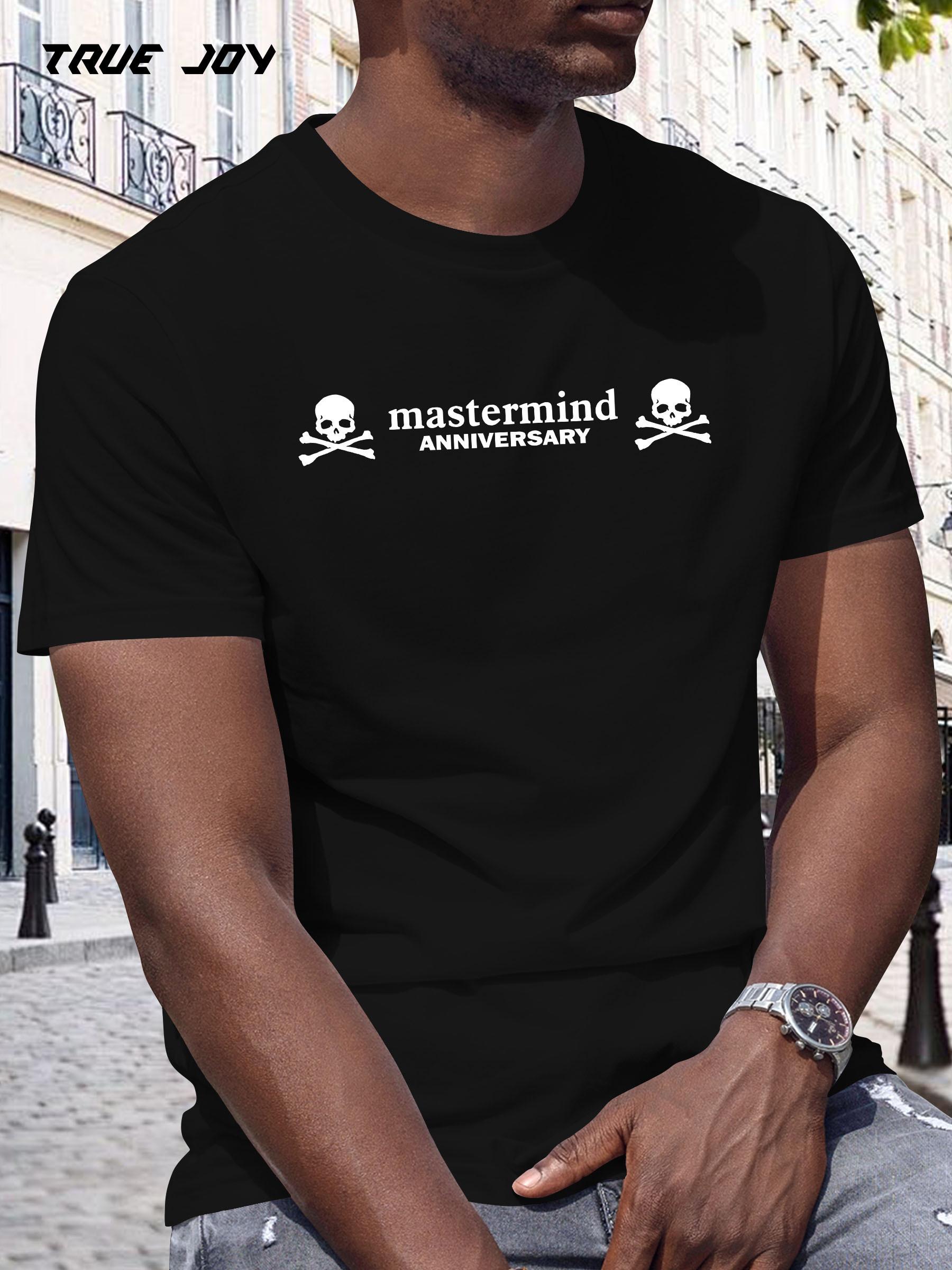 Skull Graphic T-shirt -  MASTERMIND  Anniversary Design S