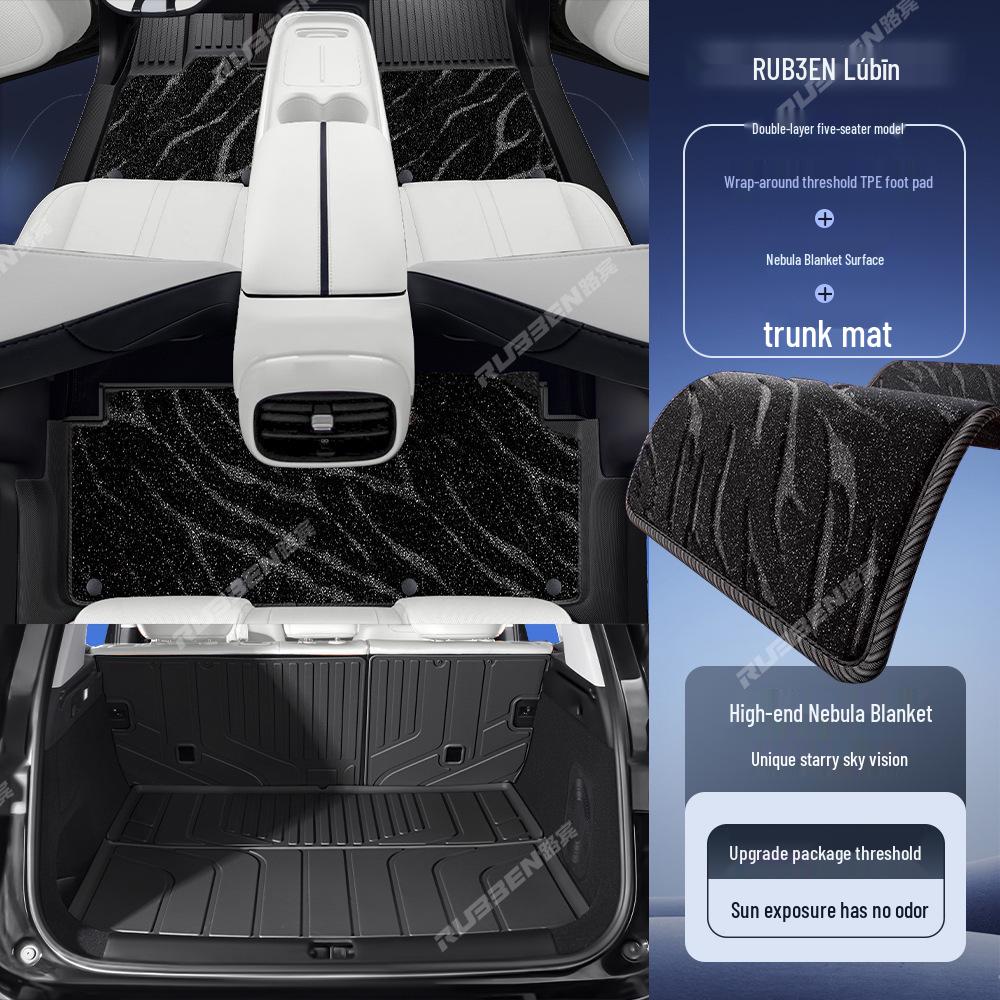 Lubin Provides Comprehensive Interior Modification Accessories for the Geely T1/Alfa T5, Such As Door Sills and TPE Floor Mats.