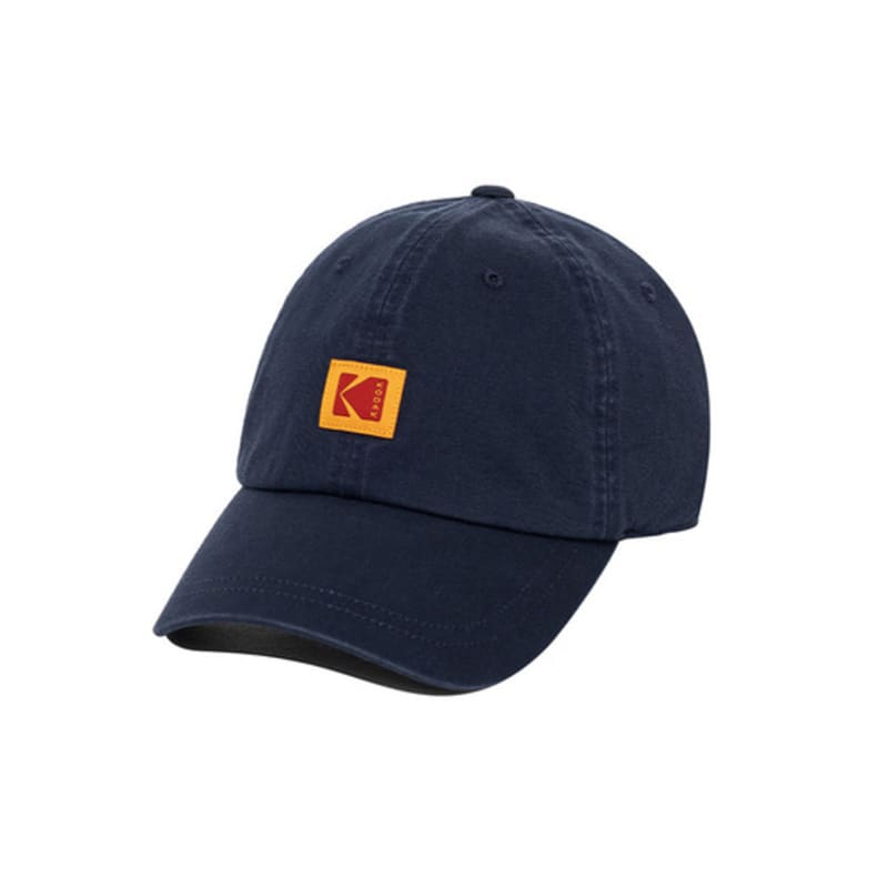 

KODAK Apparel Relaxed Fit Square Logo Ball Cap NAVY ML