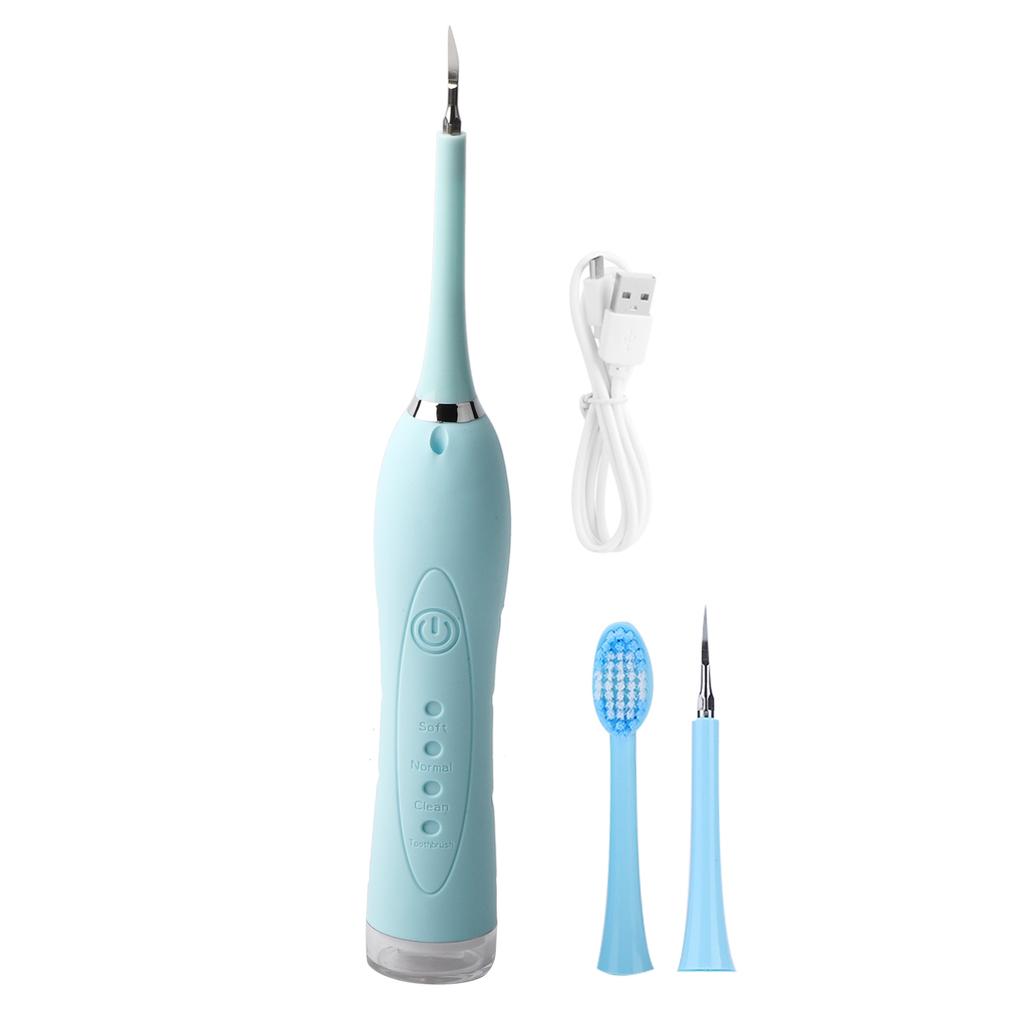 3 Colors USB Electric Dental Scaler Calculus Vibration Plaque Tartar Removal Tooth Care