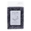 Plus One Plus One Soap Receptacle, Water-Resistant Soap Receptacle Sponge, Black, Approx. 7.5 X 10.3 X 2.5 Cm, Set of 5