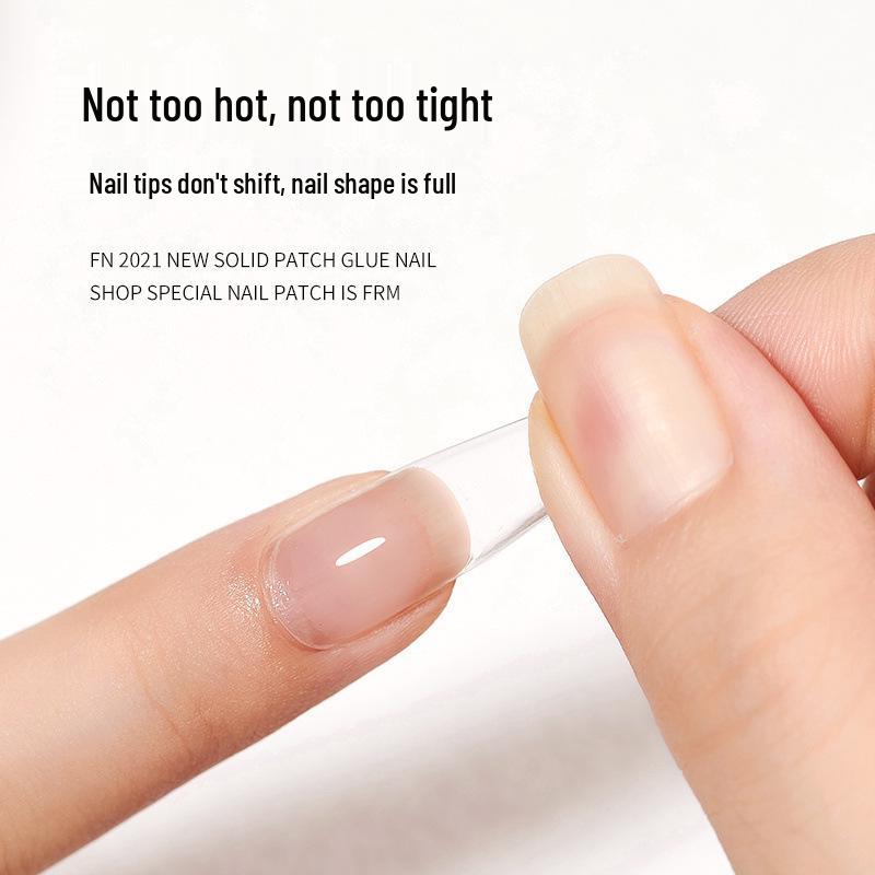 Solid Patch UV Gel Nail Adhesive - Super Sticky, Non-Flowing, Nail-Friendly