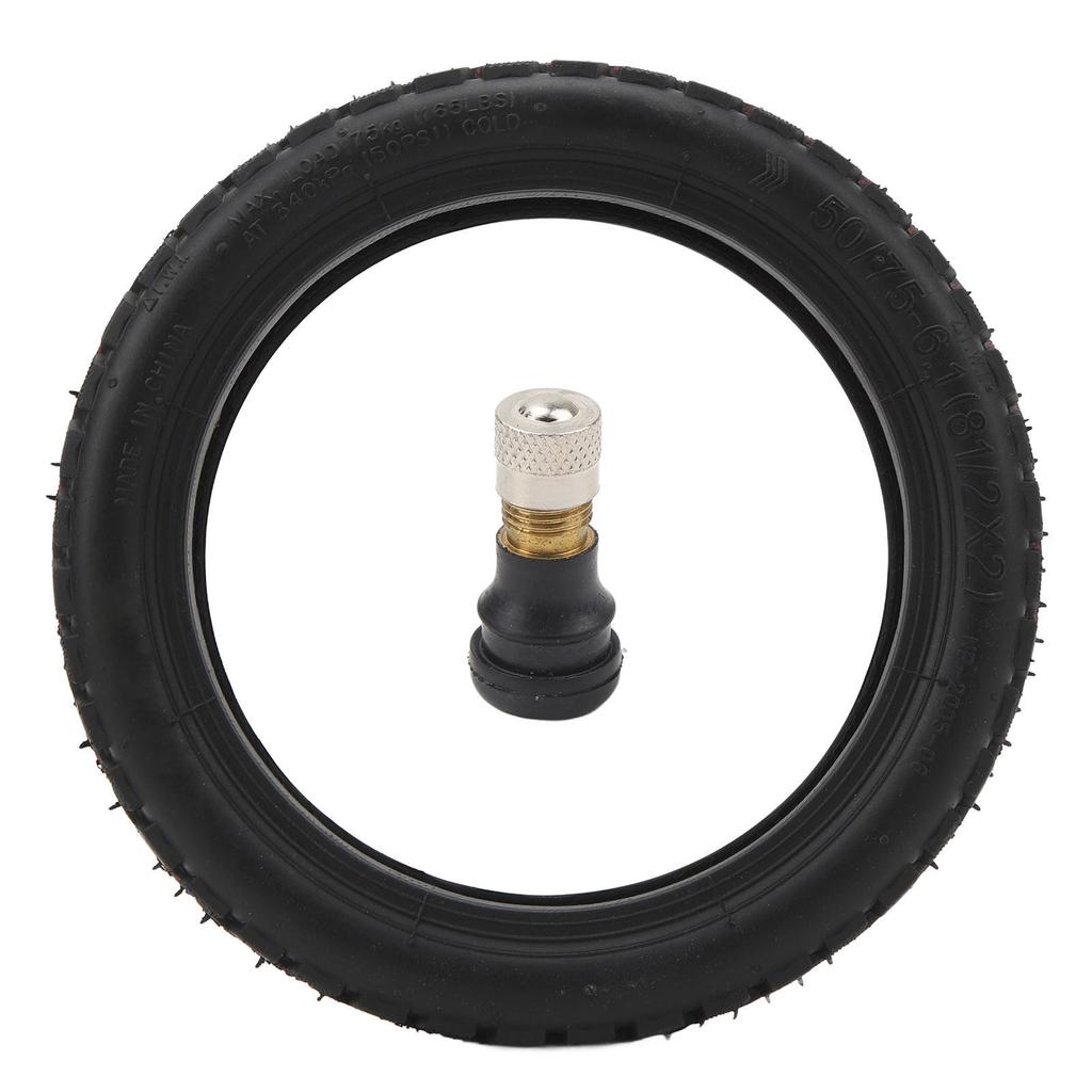 50 75‑6.1 Electric Scooter Tire Replacement Electric Scooter Vacuum Tire Anti Puncture Honeycomb Electric Scooter Wheels