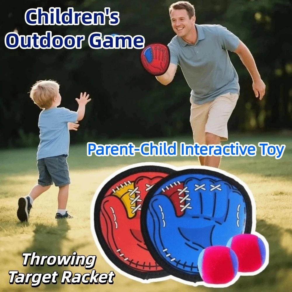 Creative Throwing Ball Toy Ball Racket Children's Outdoor Game Lawn Games