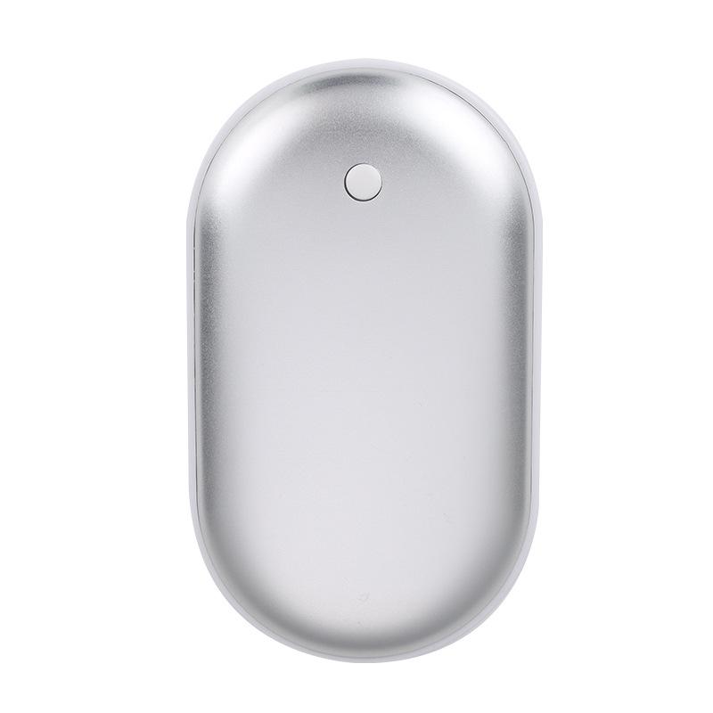 2-in-1 USB Rechargeable Hand Warmer & Charger with Digital Display