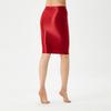 Thin Transparent Perspective Oily, Silky and Glossy Tight Hip Skirt Large Size Sexy One-step Skirt