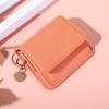 Vintage Solid Color Short Wallet, Credit Card Holder Portable Bifold Coin Purse, Women'S Credit Card Holder