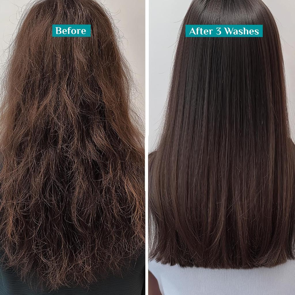 Pilgrim Advanced Damage Repair Shampoo For Dry And Damaged Hair Frizz Control Shine Care Daily Unisex Use 200 Ml Pack Of 2