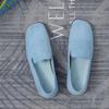 Fashion Outdoor Lazy Loafers Stylish Suede Leather Men's Shoes Summer New Driving Casual Shoes Comfy Style Man Slip On Flats Moccasins