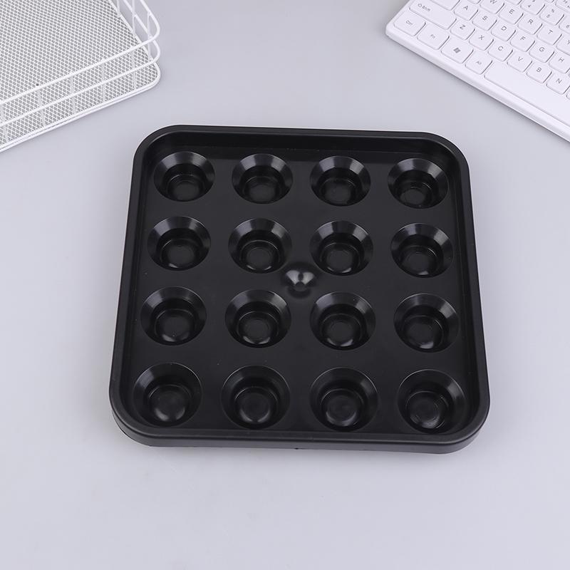 16/22 Grids Billiards Tray Portable Billiard Balls Tray For Pool Halls For Billiards Parlor Billiard Ball Storage Organizer