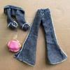 Vêtements de Poupée Danseuse Robe Chemise Pantalon Décorations de Poupée Colorées Costume de Poupée Originale Monstering Bratss Jouets d'Habillage DIY pour Enfants