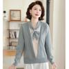 Herbst- und Winter-Basics-Pullover für mittlere und ältere Menschen, Herbstkleidung für Mütter, neuer Strickpullover-Oberteil, Damenbekleidung für mittlere Jahre, Trägerpullover