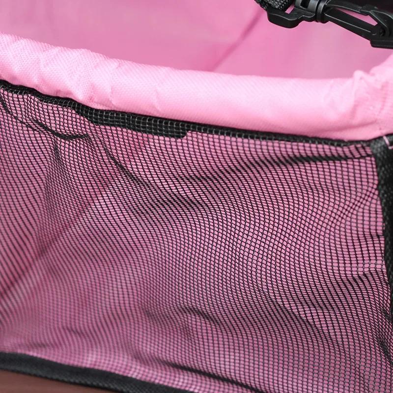 Prémiový polštář do autosedačky pro psy/kočky s vodotěsným závěsným vakem - bezpečné a pohodlné cestování